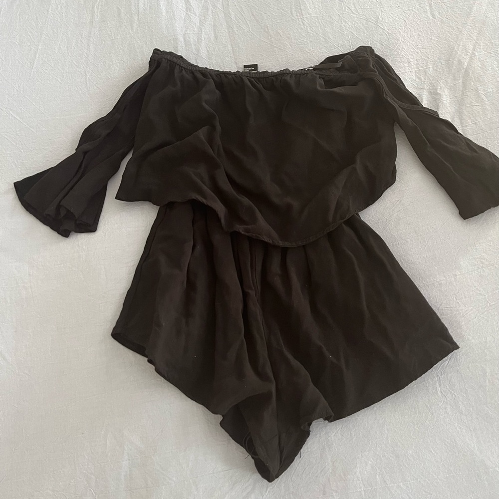 Forever 21 black romper